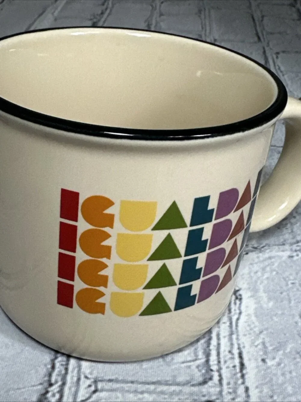 Equality Stoneware Coffee Mug Cup Igualdad LGBTQ+  Target #takepride